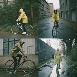 Stylish Rain Gear for All-Weather Cycling